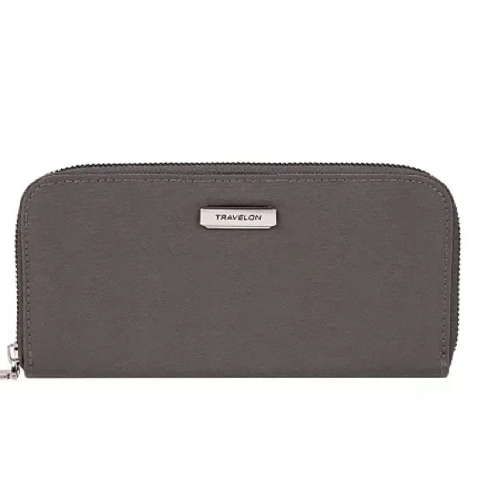 Travelon RFID Blocking Zip Wallet bag